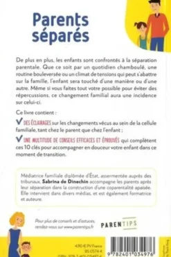 Parents séparés. Mode d'emploi pour une gestion simple, Sabrina de Dinechin