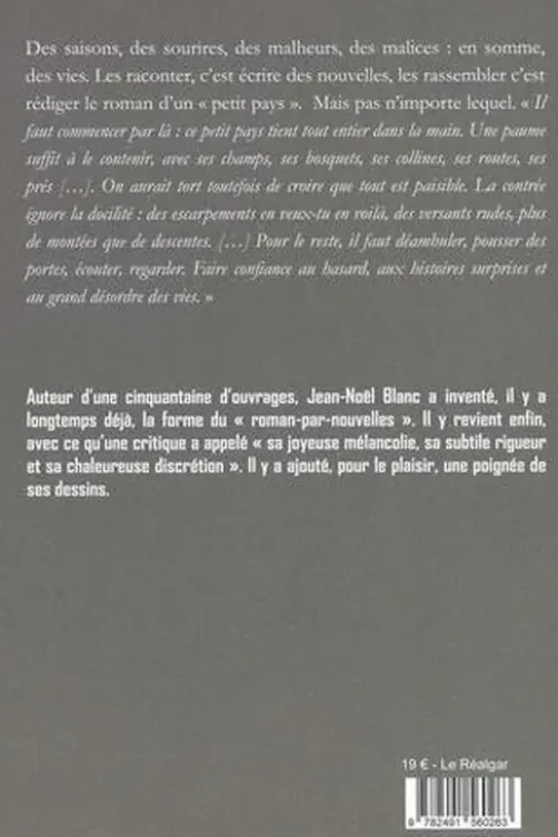 Parler du pays, Jean-Noël Blanc