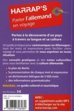 Parler l'allemand en voyage. Avec 1 Plan détachable, Dorian Astor