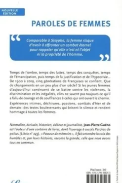 Paroles de femmes. La liberté du regard 1900-2019, Jean-Pierre Guéno