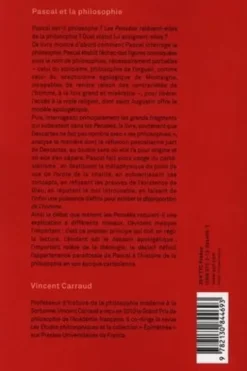 Pascal et la philosophie. 3e édition, Vincent Carraud