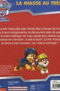 Paw Patrol La Pat' Patrouille : La chasse au trésor, Anne Marchand Kalicky