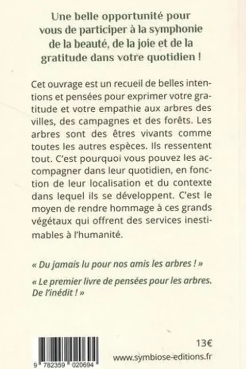 Pensées pour les arbres, Hélène Tall