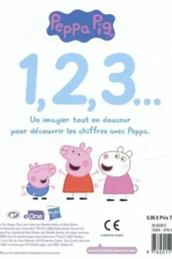 Peppa Pig les chiffres, Hachette