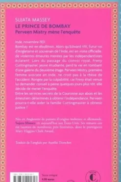 Perveen Mistry : Le Prince de Bombay, Sujata Massey