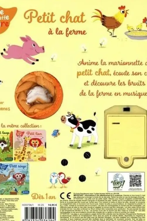 Petit chat à la ferme, Emilie Collet