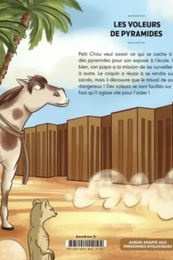 Petit Chou : Les voleurs de pyramides [ADAPTE AUX DYS, Amandine Marshall