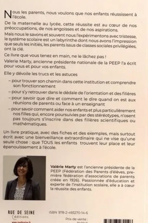 Petit manuel pour faire réussir votre enfant. Dès la maternelle jusqu'au lycée, Valérie Marty