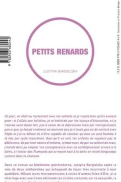 Petits renards, Justyna Bargielska