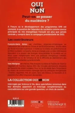 Peut-on se passer du nucléaire ?, Yves Marignac