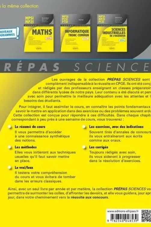 Physique-Chimie MPSI. 5e édition, Thierry Finot