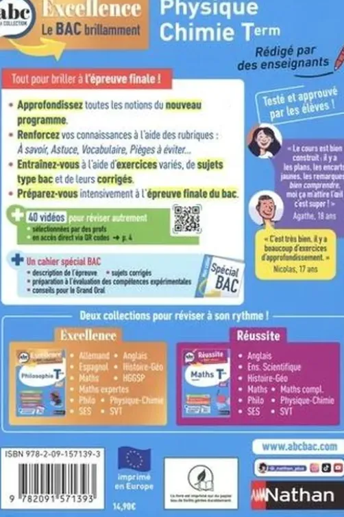 Physique Chimie Tle Spécialité, Nicolas Coppens
