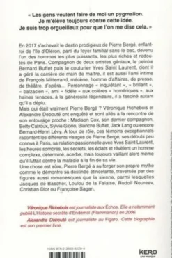 Pierre Bergé. Le Pygmalion, Véronique Richebois