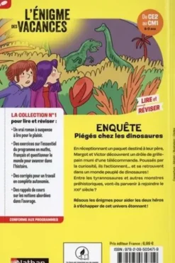 Piégés chez les dinosaures. Du CE2 au CM1, Claudine Aubrun