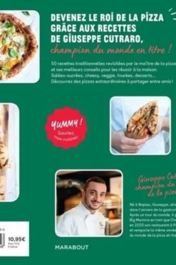 Pizzas napolitaines. 50 recettes du champion du monde de la pizza, Giuseppe Cutraro