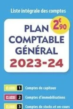 Plan comptable. Edition 2023-2024, Daniel Sopel