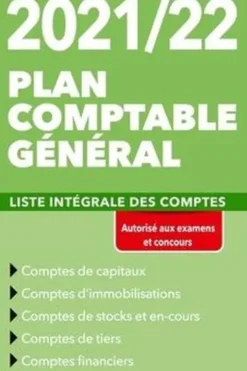 Plan comptable général. Liste intégrale des comptes, Edition 2021-2022, Charlotte Disle