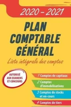 Plan comptable général. Liste intégrale des comptes, Edition 2020-2021, Philippe Guillermic