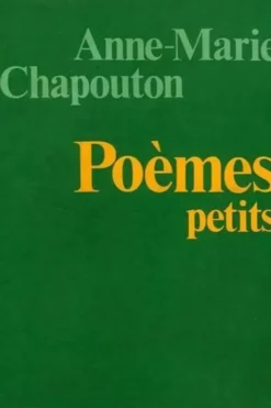 Poèmes petits, Chapouto