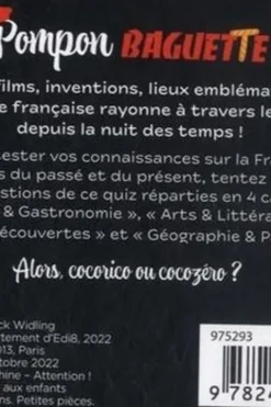 Pompon baguette. Le jeu de la culture française !, Laure Boyer