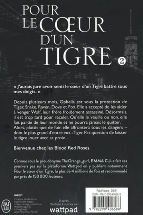 Pour le coeur d'un tigre Tome 2, Emma C.J.