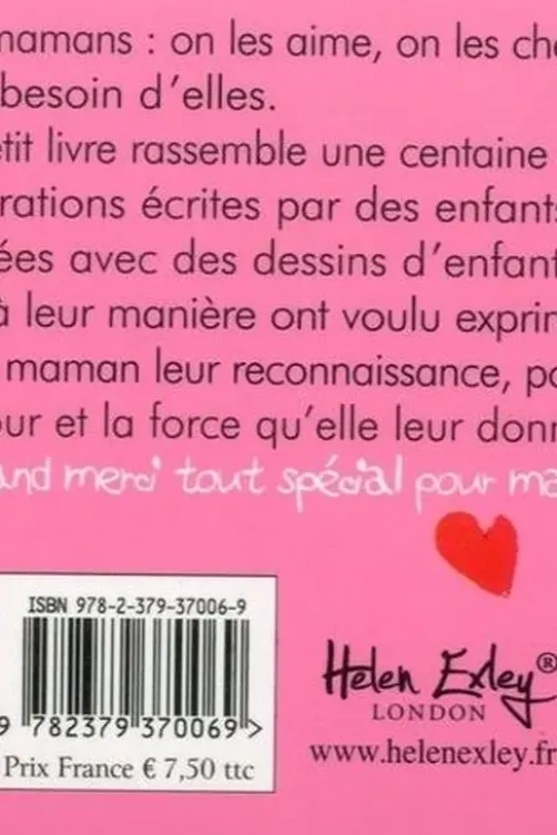 Pour ma maman par des enfants, Helen Exley