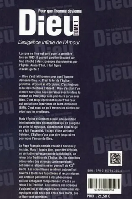 Pour que l'Homme devienne Dieu. Tome 1, François Brune