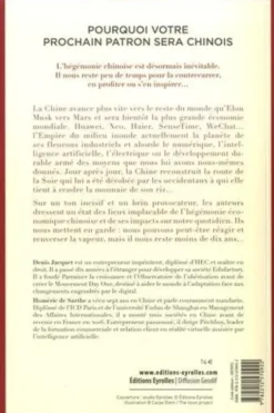 Pourquoi votre prochain patron sera chinois. Peut-on renverser la vapeur avant qu'il ne soit trop tard ?, Homéric de Sarthe