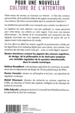 Pour une nouvelle culture de l'attention. Que faire de ces réseaux sociaux qui nous épuisent ?, Stefana Broadbent