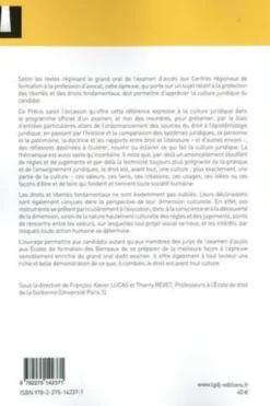 Précis de culture juridique. Edition 2024, François-Xavier Lucas