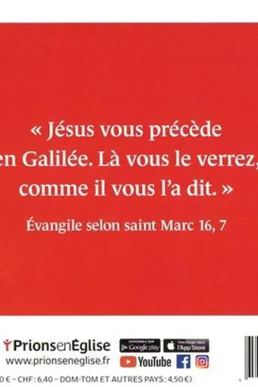 Prions en Eglise petit format N° 447, mars 2024, Karem Bustica