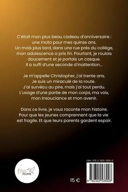 Prisonnier d'un accident. Témoignage, Christopher Thouroude