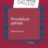 Procédure pénale. 9e édition, Edouard Verny