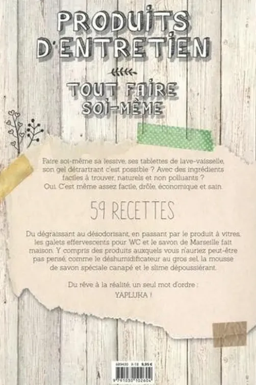 Produits d'entretien, Raphaële Vidaling
