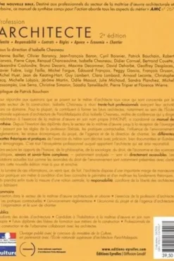 Profession Architecte. 2e édition, Isabelle Chesneau