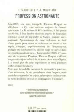 Profession astronaute, Thomas Marlier