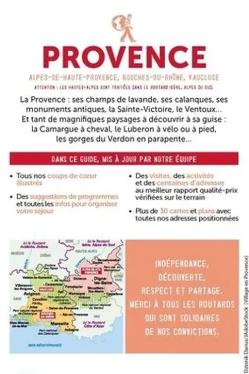 Provence. Alpes-de-Haute-Provence, Bouches-du-Rhône, Vaucluse, Edition 2021-2022, avec 1 Plan détachable, Le Routard