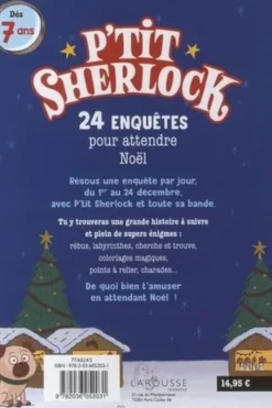P'tit Sherlock : 24 enquêtes pour attendre Noël, Pascal Prévot