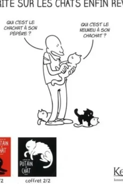Putain de chat : Coffret 2/2. Coffret en 4 volumes : Tomes 5 à 7 ; + Bon Chien ! Tome 1, Lapuss'
