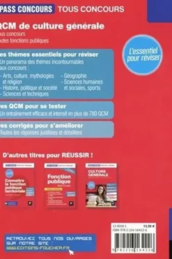 QCM de culture générale. Tous concours, toutes fonctions publiques, Valérie Béal