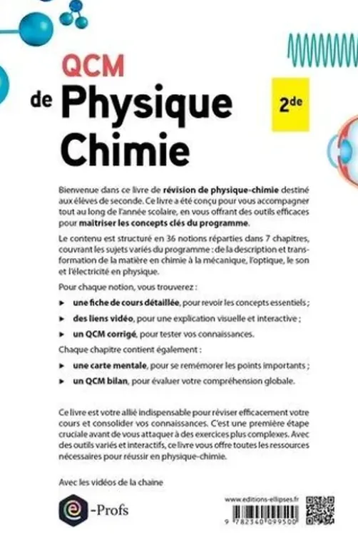 QCM Physique Chimie 2de, Bruno Barrier