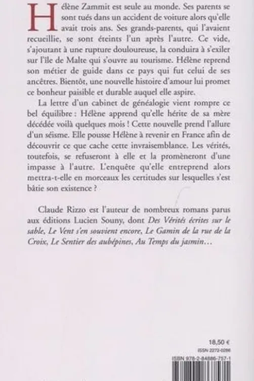Quatre pas sur un chemin sans issue, Claude Rizzo