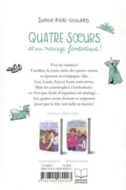 Quatre soeurs Tome 12 : Quatre soeurs et un mariage fantastique !, Sophie Rigal-Goulard
