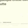 Quelque chose calme lutte, Frédéric Dumond