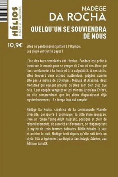 Quelqu'un se souviendra de nous, Nadège Da Rocha