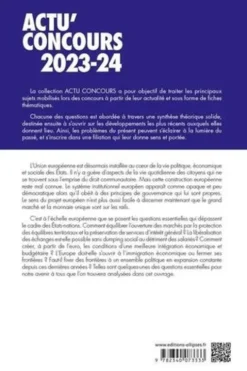 Questions européennes. Cours et QCM, Edition 2023-2024, Christophe Lescot
