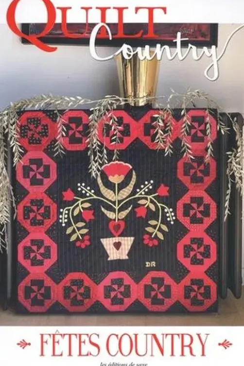 Quilt Country N° 68 : Fêtes Country, Editions de Saxe