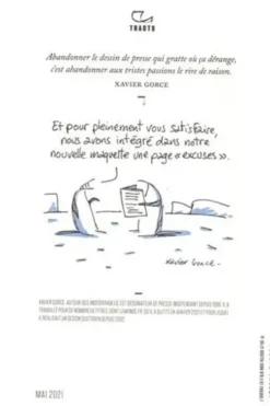 Raison et dérision, Xavier Gorce