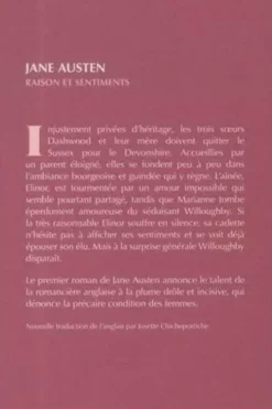 Raison et sentiments. Edition revue et corrigée, Jane Austen