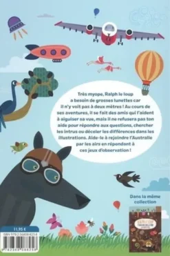 Ralph le Loup s'aventure dans les airs. Jeux d'observation pour affûter ta vision, Agnese Baruzzi